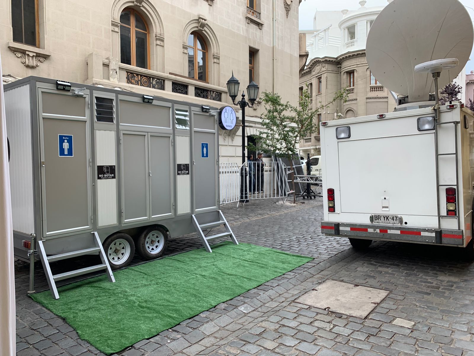 Módulo exterior evento urbano