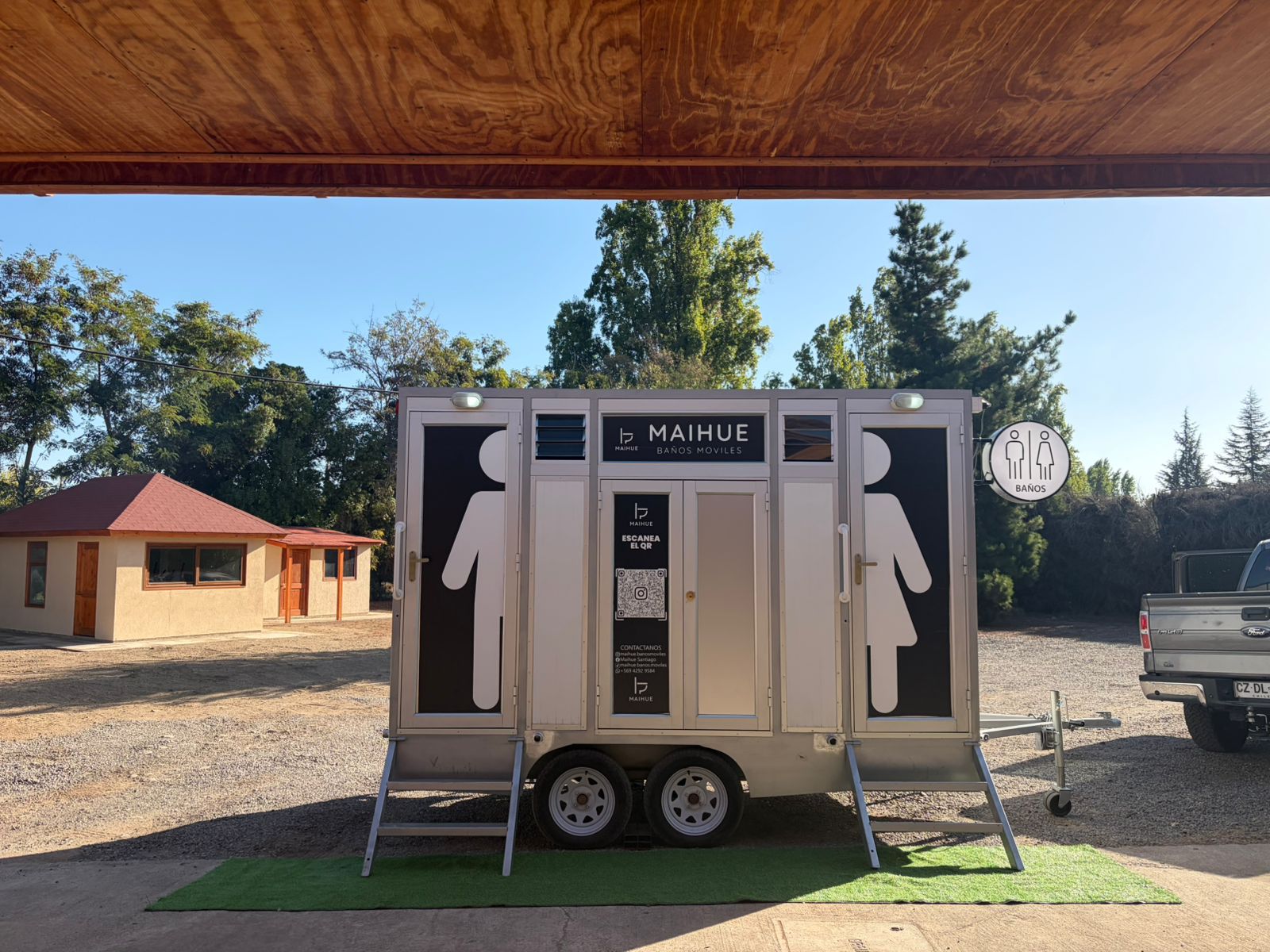 Módulo exterior evento campo